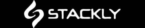 dark white stackly logo
